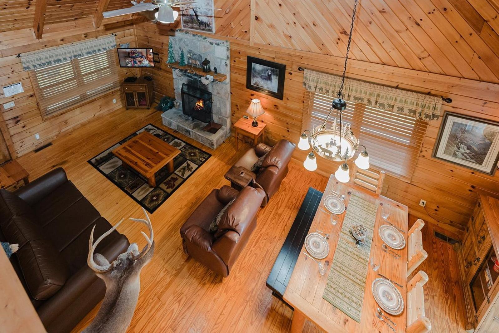 A Dream Come True Cabin Sevierville Eksteriør billede