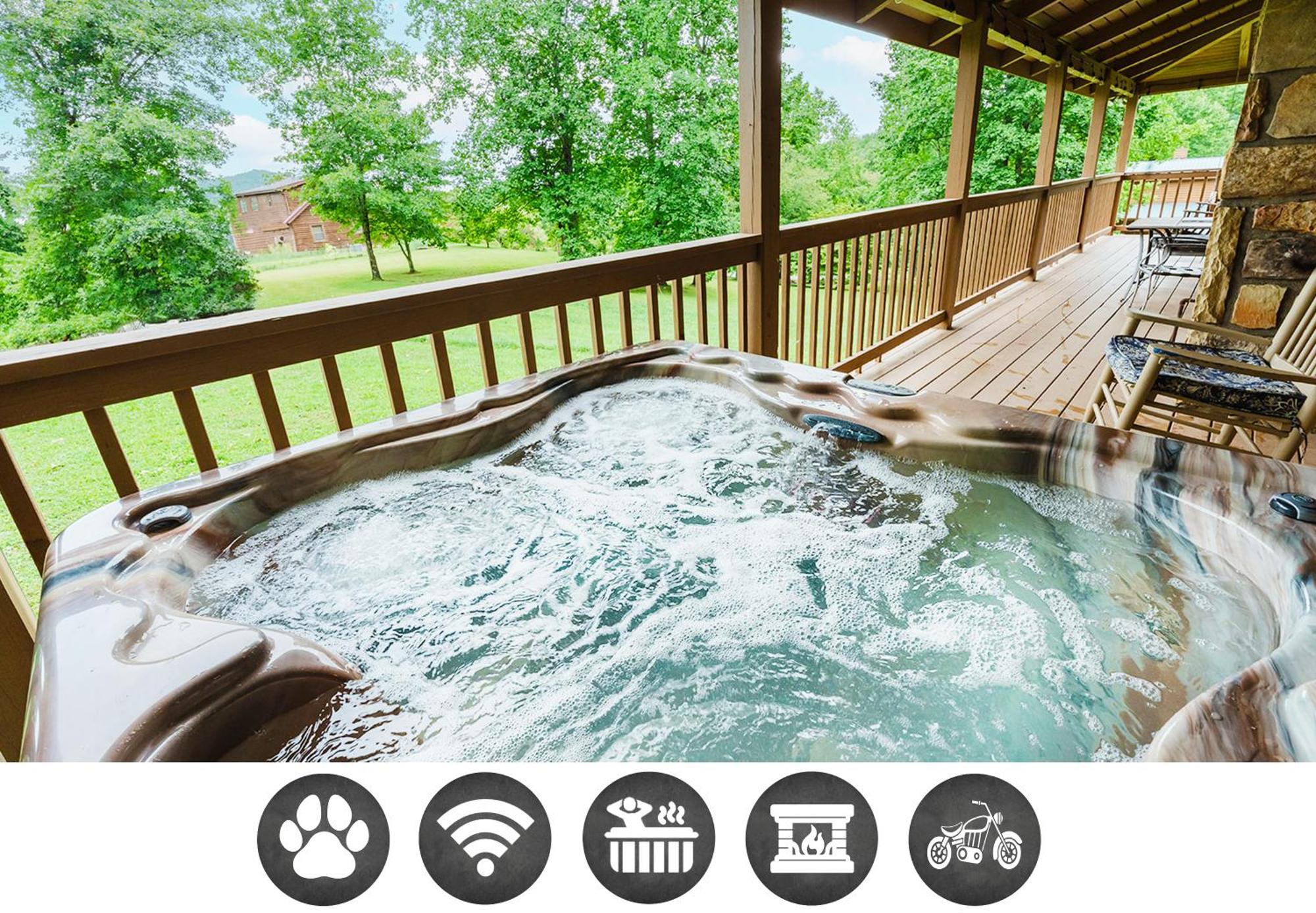 A Dream Come True Cabin Sevierville Eksteriør billede